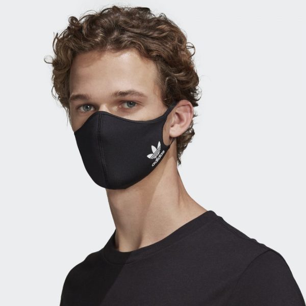 FACE COVERS 3-PACK M/L